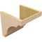 Ekena Millwork 12"W x 12"D x 12"H Wide Pescadero Rough Cedar Woodgrain TimberThane Corbel, Primed Tan CORUR12X12X12PECRCPR - alternate 5